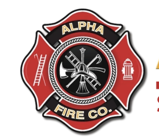Alpha Volunteer Fire Company (Station 82) logo